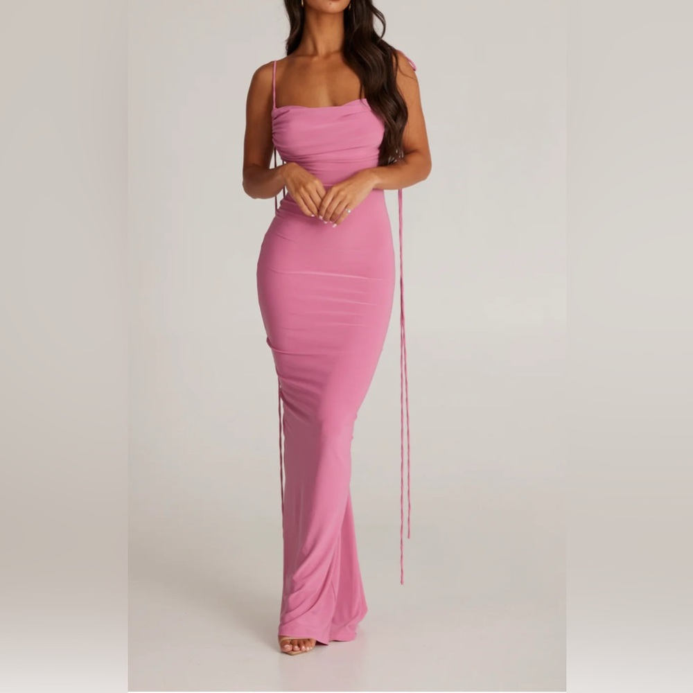 Elegant Pink and White Women's Dresses